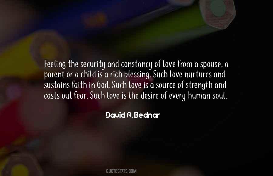 Feeling Of Security Quotes #401394