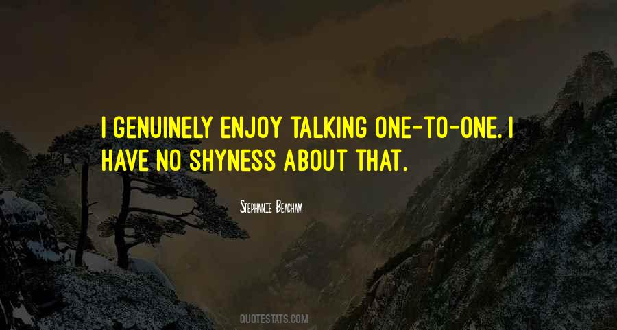 Quotes About Shyness #194938