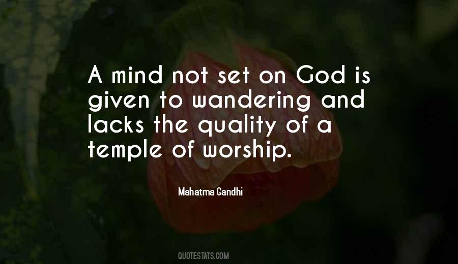 A Wandering Mind Quotes #1132028