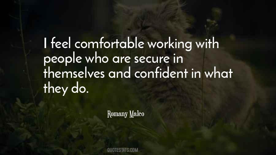 Secure People Quotes #368475