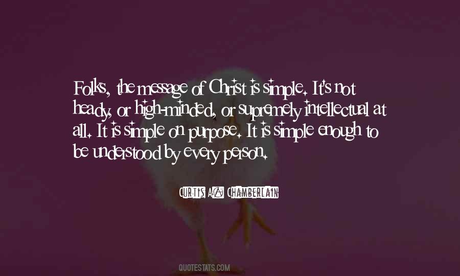 Understood The Message Quotes #193020