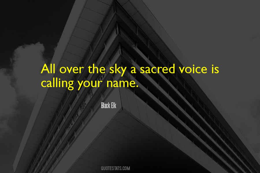Sacred Voice Quotes #63609