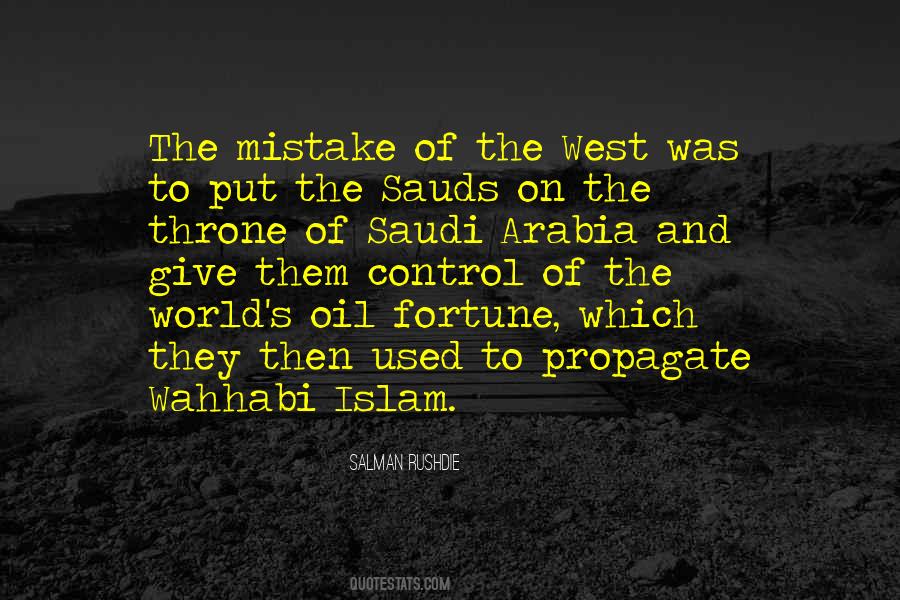 Wahhabi Islam Quotes #1470625