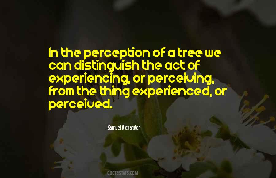 Quotes About Perceiving #869941