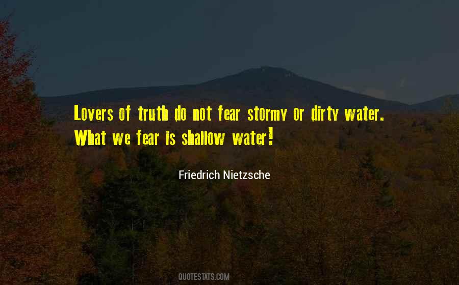 Quotes About Dirty Water #1028130