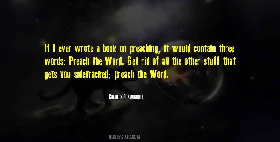 Quotes About Preaching The Word #1144174