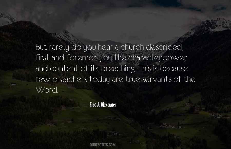 Quotes About Preaching The Word #1453413