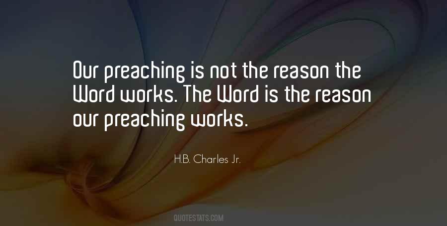 Quotes About Preaching The Word #1473105