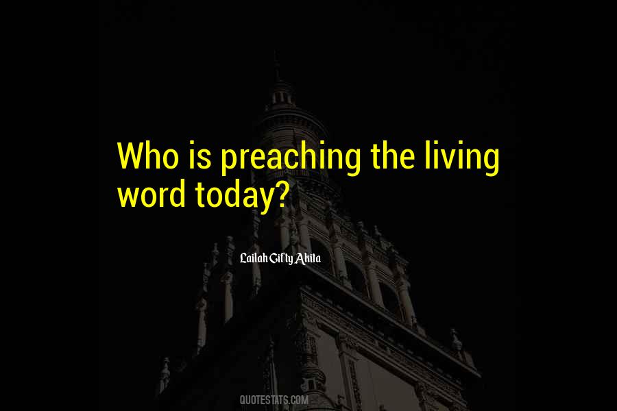 Quotes About Preaching The Word #397968