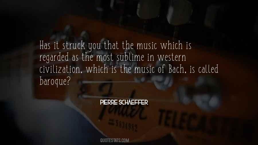 Quotes About Music From Bach #169227