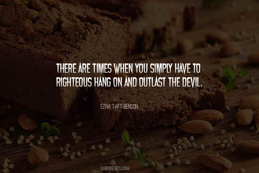 Devil To Quotes #3851