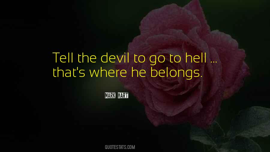 Devil To Quotes #508642