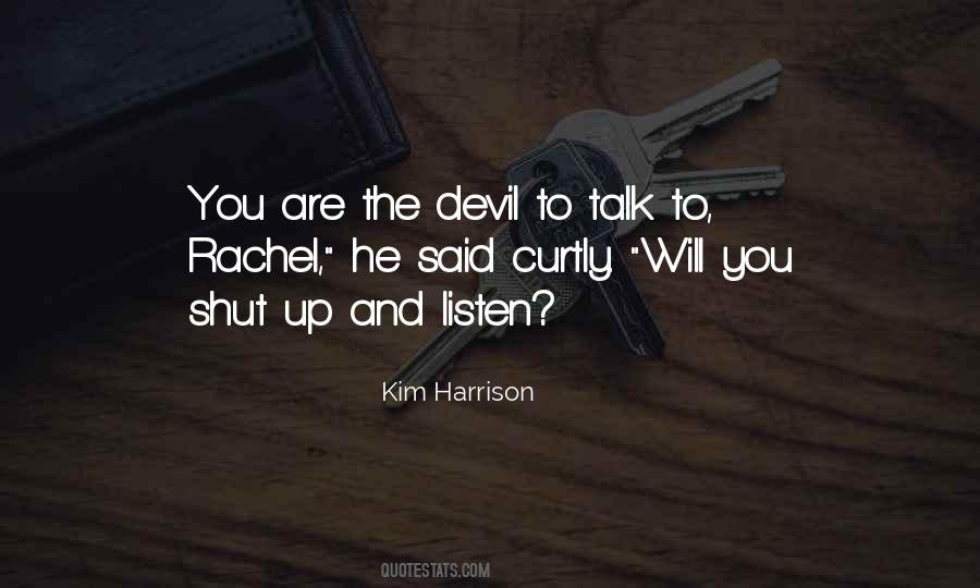 Devil To Quotes #746303