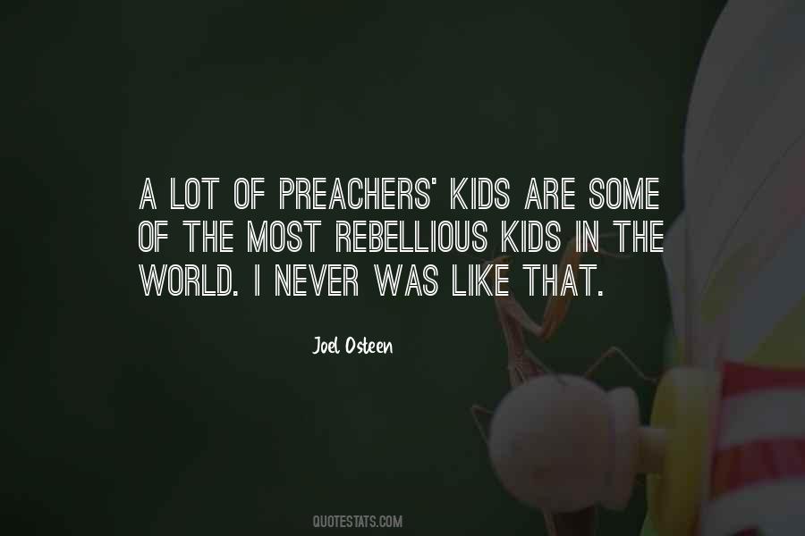 Quotes About Preachers Kids #1680254