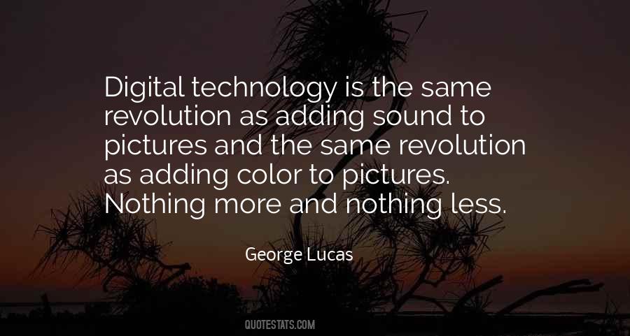 Quotes About Technology Revolution #450557