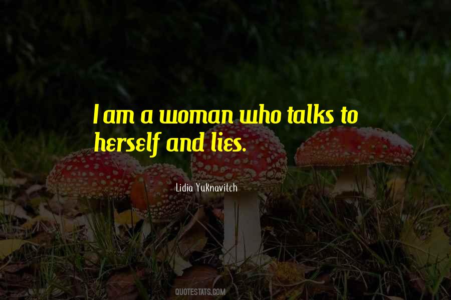 Quotes About Herself #1836590