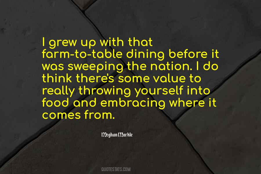 Quotes About Farm To Table #1227928