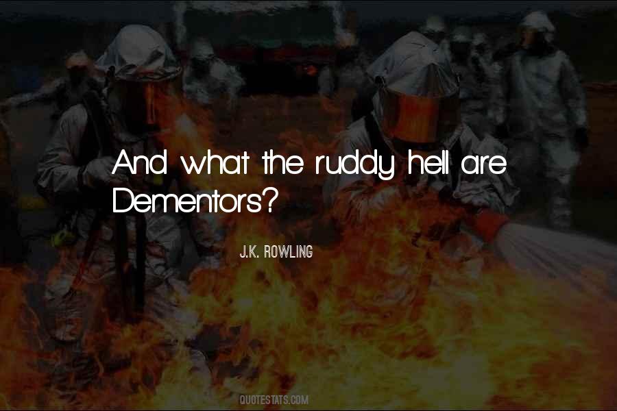 Quotes About Dementors #14237