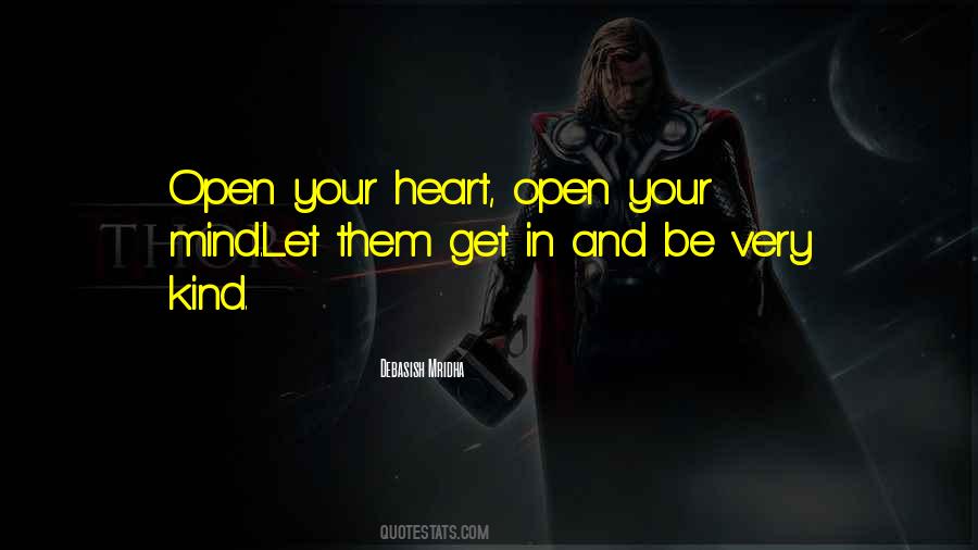 Heart Open Quotes #1393387