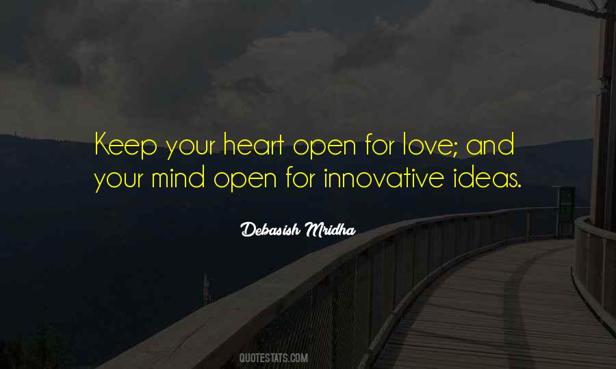 Heart Open Quotes #1788637