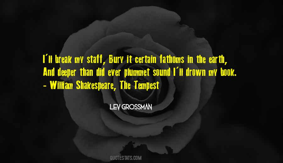 William Shakespeare The Tempest Quotes #709376