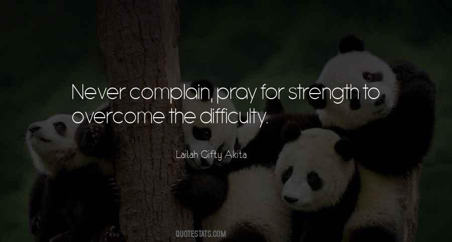 Quotes About Praying For Strength #1654883