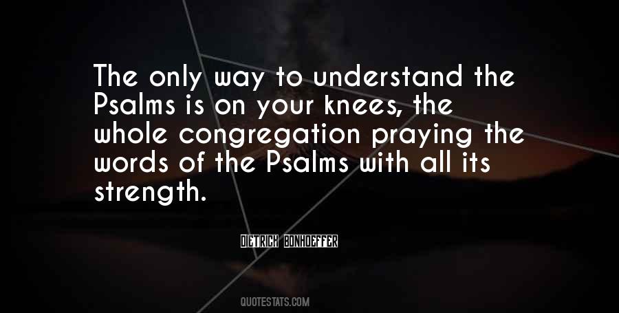 Quotes About Praying For Strength #637645