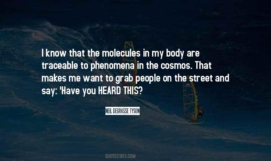 Quotes About Molecules #1068585