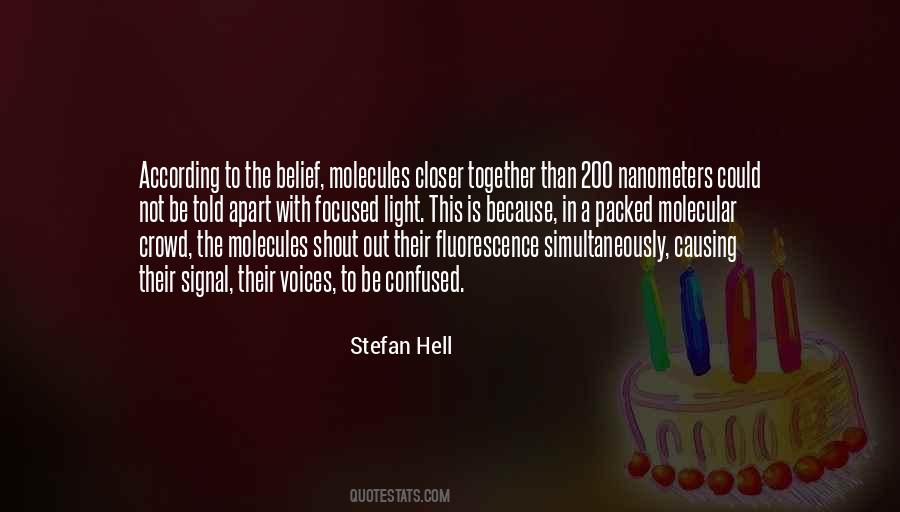 Quotes About Molecules #1367097