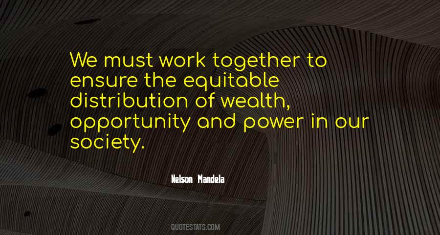 Opportunity Society Quotes #1229261