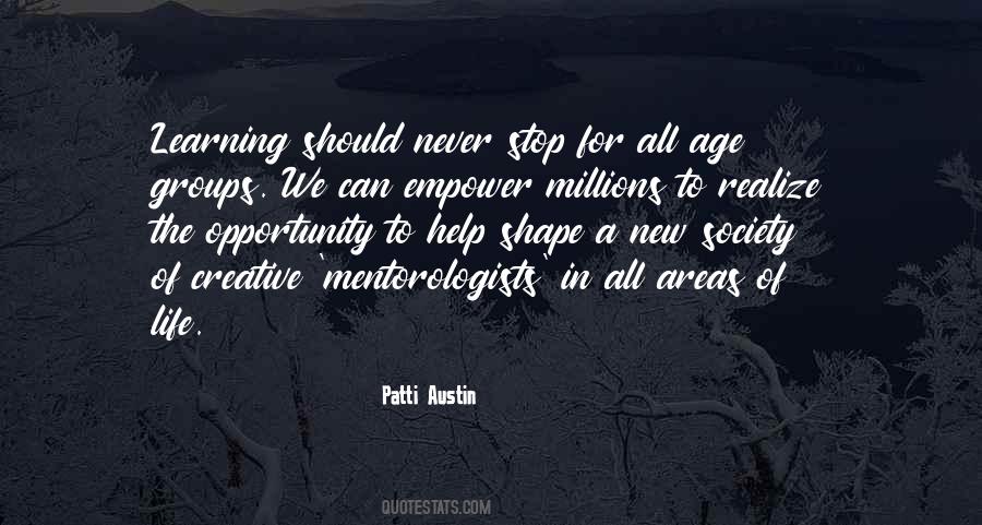 Opportunity Society Quotes #1281538