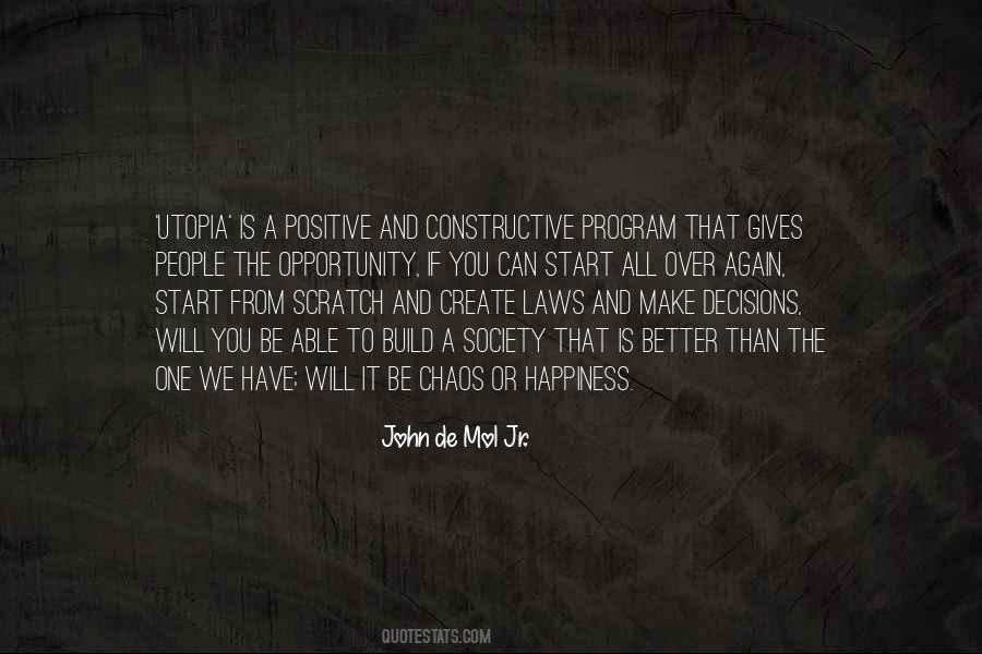 Opportunity Society Quotes #1330726
