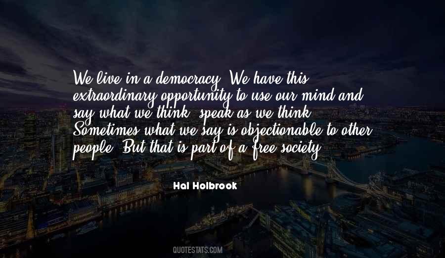 Opportunity Society Quotes #256790