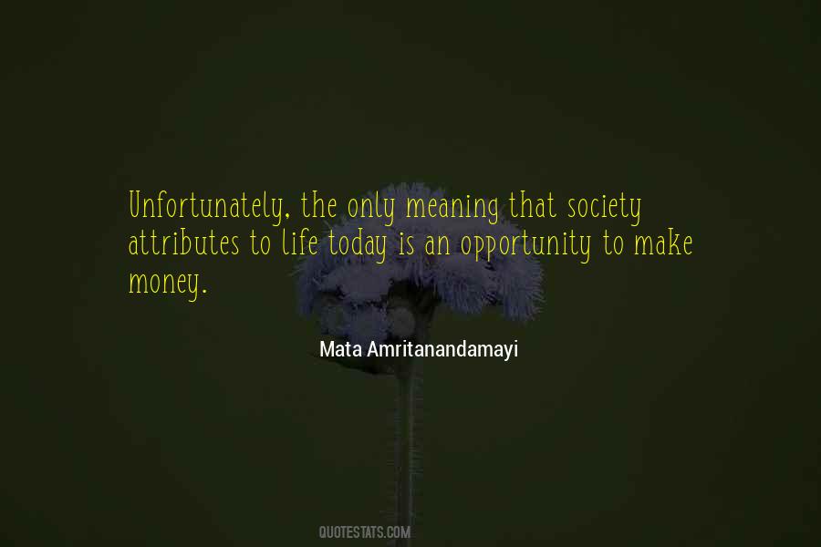 Opportunity Society Quotes #944729