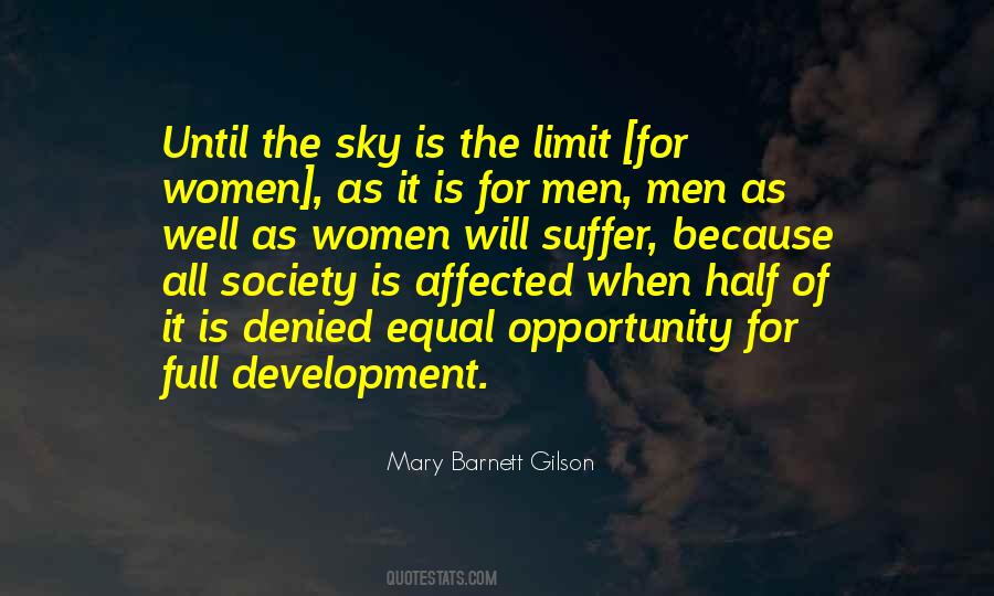 Opportunity Society Quotes #993587