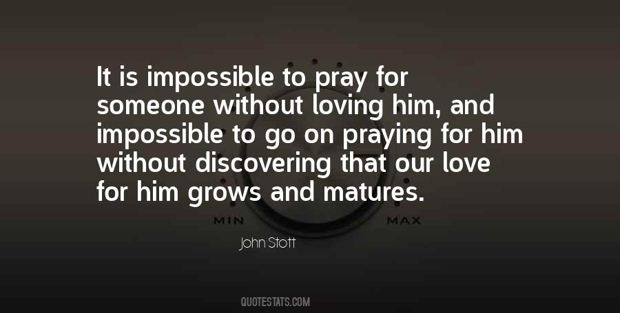 Quotes About Praying For Love #1692589