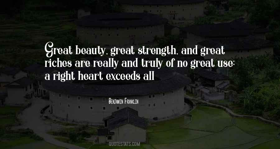 Quotes About Heart And Strength #186763