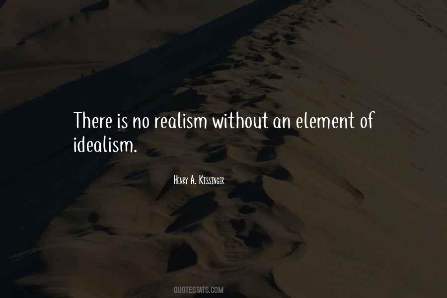 Quotes About Realism #1073343
