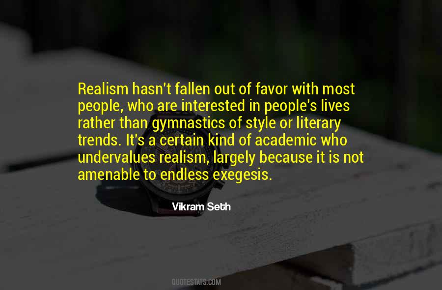 Quotes About Realism #1308228