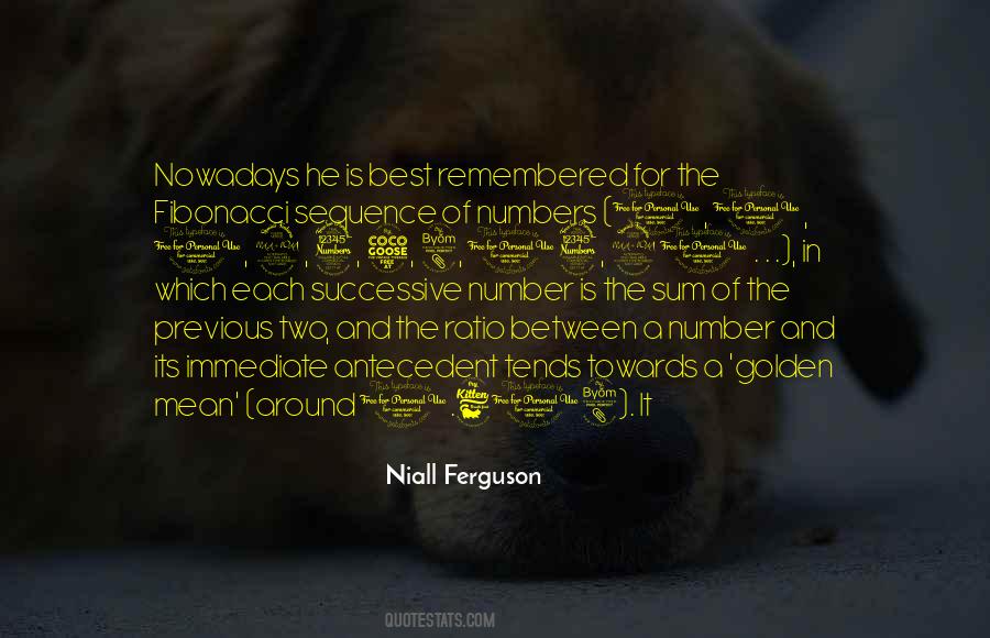Quotes About Fibonacci Sequence #1585708