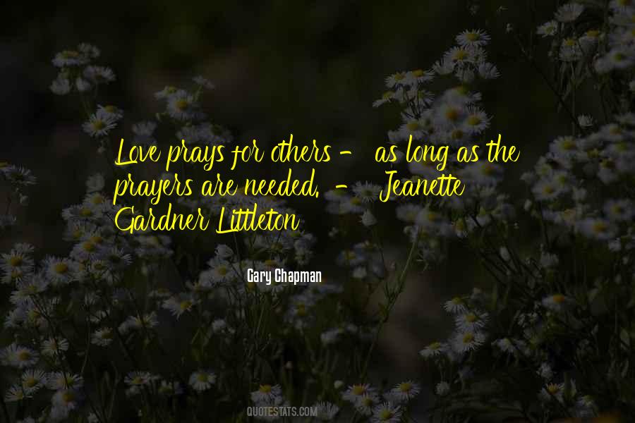 Quotes About Prayers For Others #1681822