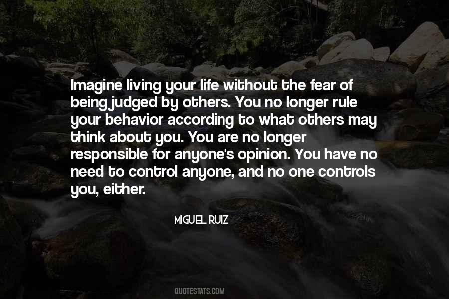 Quotes About Being Judged #174239