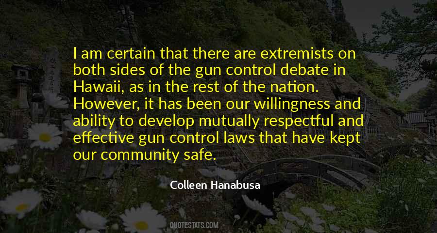 Quotes About Gun Control Laws #724380