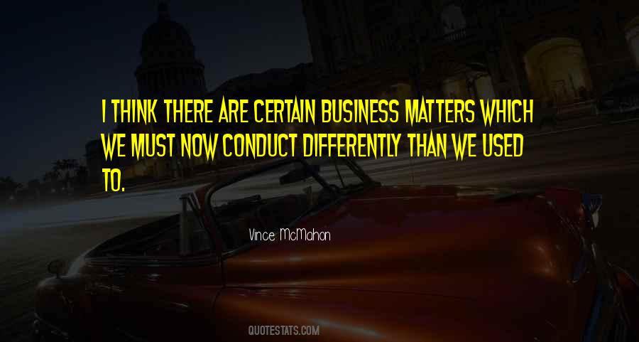 Business Conduct Quotes #1853117