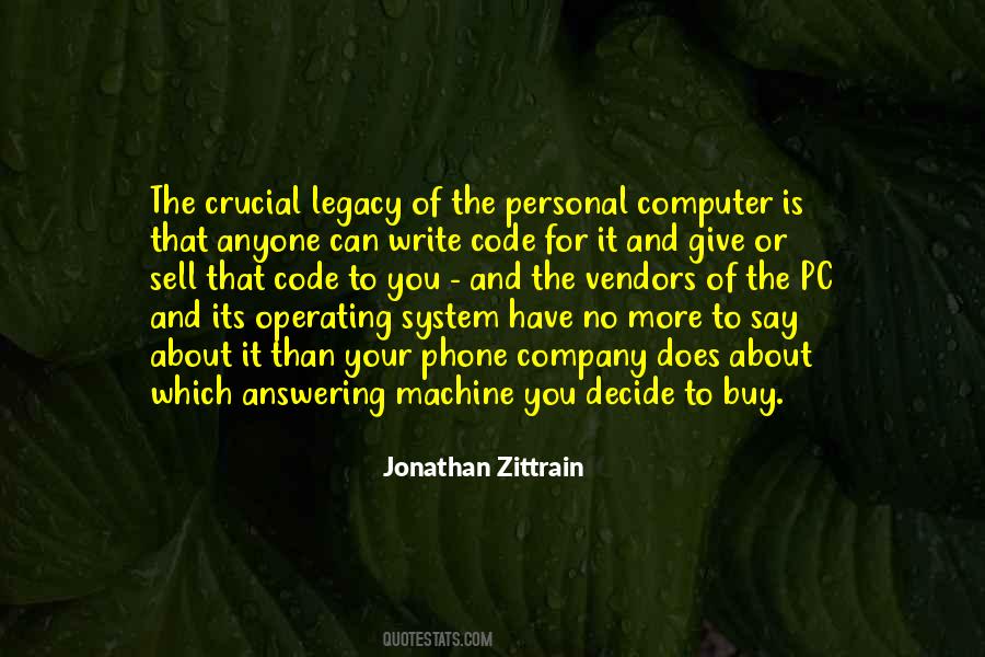 Quotes About The Personal Computer #1836569