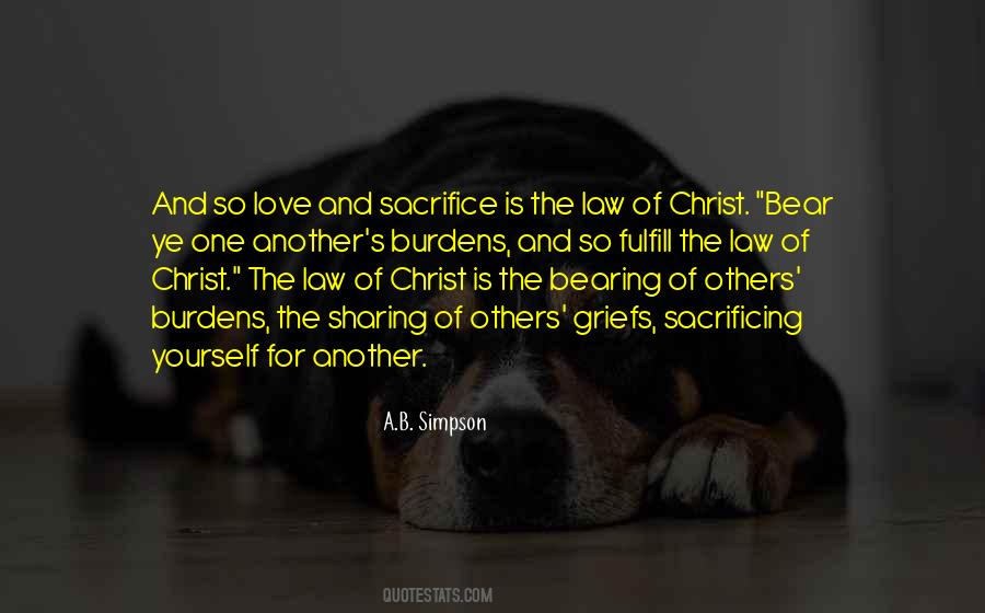 Quotes About Sacrificing #113169 Quotes About Sacrificing #113169