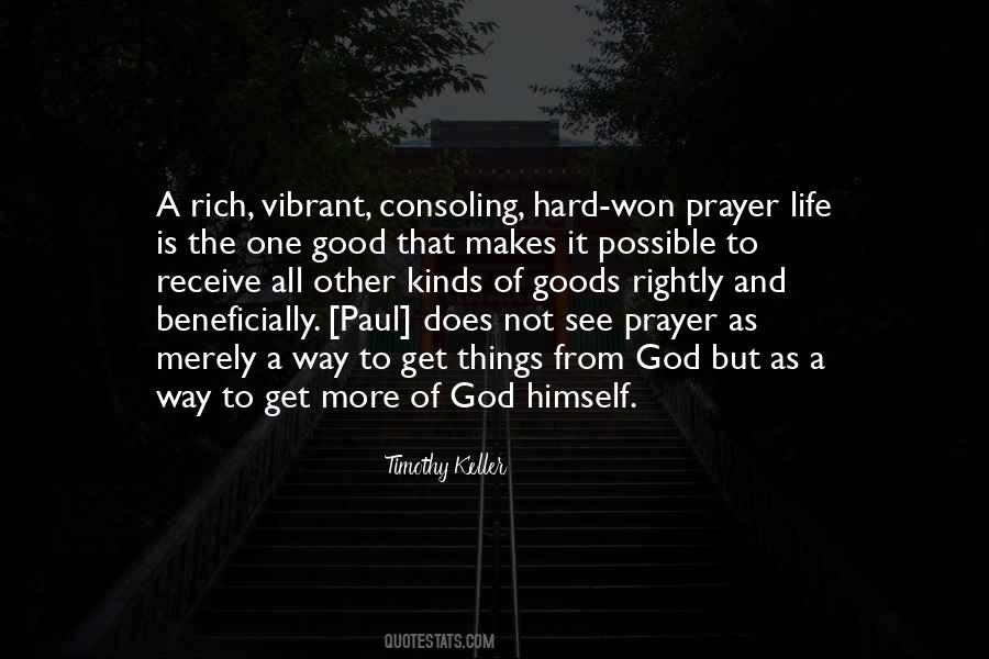 Quotes About Prayer Life #1209056