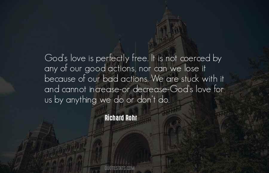 Quotes About God's Love For Us #1108891