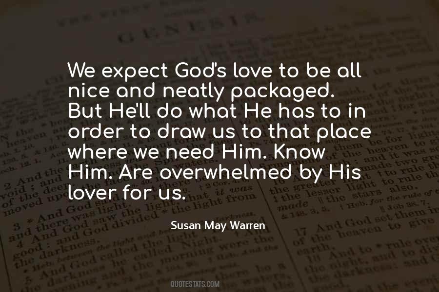 Quotes About God's Love For Us #1296003