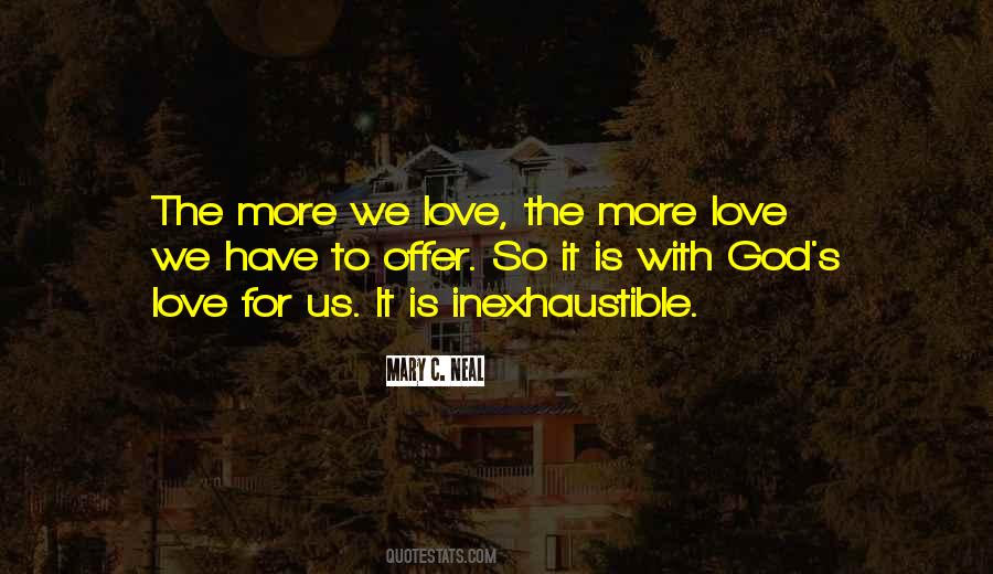 Quotes About God's Love For Us #1600358